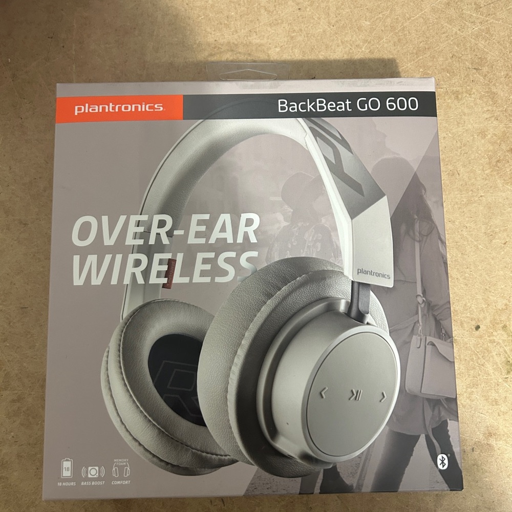 Beige Headphones